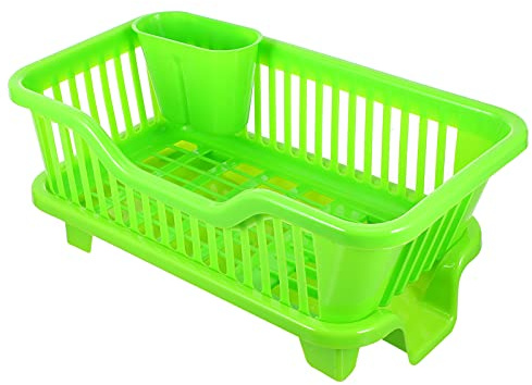 Cabilock Égouttoir Bol Grand Étendoir à Vaisselle Étendoir à Linge Séchoir Cuisine Para Séchoir à Gobelets Rétractable Tapis De Séchage De Bouteilles Séchoir à Bouteilles Green Plastique