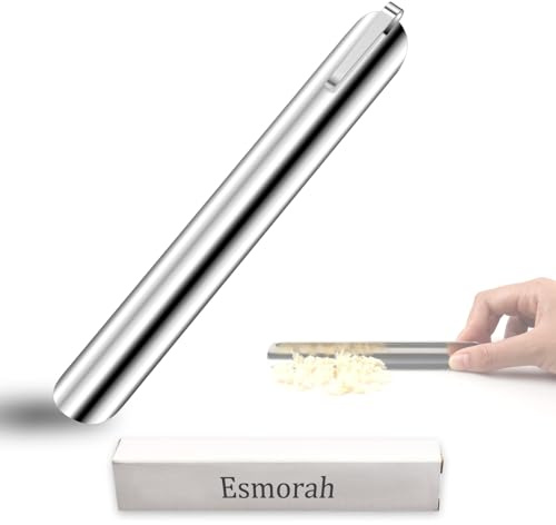 Table Crumb Sweeper, Crumb Sweeper for Tablecloth, Quickly Clean Up Desk Clutter, Stainless Steel Crumber with Pocket Clip for Servers/Waiters/Waitresses (1-Pack, Silver)