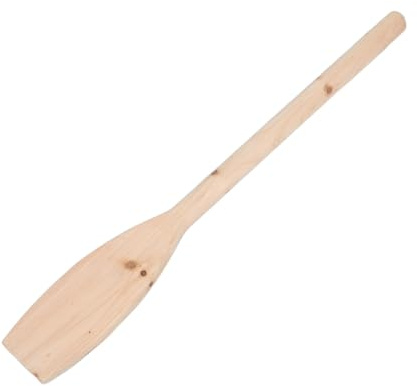 Gatuida Paletta di Legno per Mescolare 27,5 Pollici, Pala di Ammostamento Grande per Fermentazione Vino di Frutta e Produzione Birra, Impugnatura Ergonomica per Uso in Grandi Pentole
