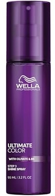Wella Professionals Ultimate Color Step 3 Shine Spray - Shine andLasting Smoothness - For All Color-Treated Hair - 95ml
