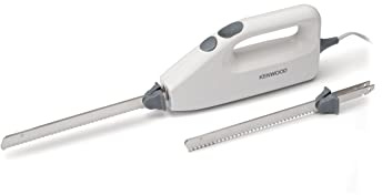 Kenwood KN650 Electronic Knife, stainless steel blades and frozen food blades, 100 W, White