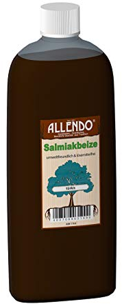 Salmiakbeize Buntfarbe inkl. 1x Pinsel für beizen zum Auftragen (1000 ml tuerkis)