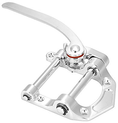 Tremolo, Vibrato Tailpiece Tremolo för SG LP Jazzgitarrer Musikinstrumenttillbehör (Silver)
