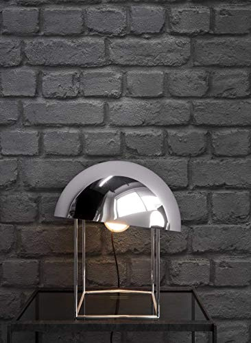 Newroom Vliestapete Grau Mauer Tapete Modern Loft Wohnzimmer | Sichtmauerwerk Steinoptik Industrial Urban, Putzstruktur Fugenoptik, Mauertapete, Anthrazit-Nuance, Wandtapete, Büro Flur