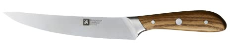 RICHARDSON SHEFFIELD SCANDI Tranchiermesser | MOV Klingenstahl | Nietengriff Eschenholz | ausgewogene Balance | Küchenmesser scharf | Fleischmesser Profi Messer | Filetiermesser | 20 cm Klinge