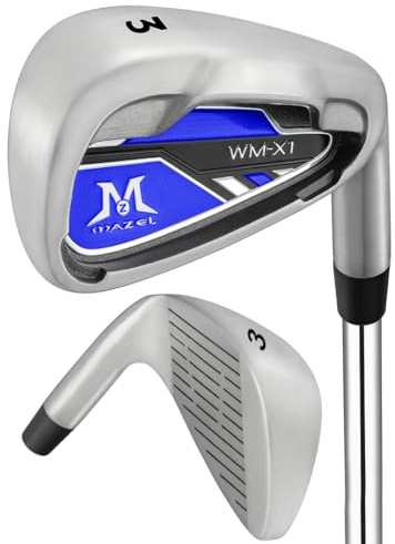 MAZEL Individuelles Golfeisen für Herren | Einzelnes Golfschläger-Eisen | Golfeisensatz 4-5-6-7-8-9-PW-SW | Pitching Wedge, Sand Wedge Oder Irons Set für Rechtshänder