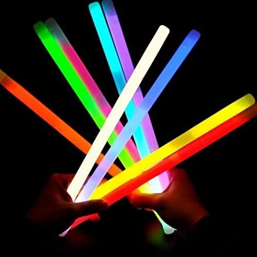 25 Palos Glow Sticks 30 cm Luminosos Fluorescentes Fiesta Concierto Boda (Rosa)