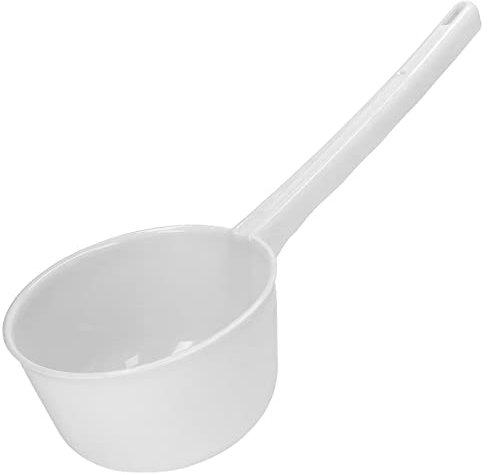 Tazza da Doccia, Paletta per Bucato, Versatore per Acqua da Bagno, Paletta per Acqua da Lavaggio, in Plastica Ispessita, Manico Lungo, Grande capacità, Mestolo per Acqua