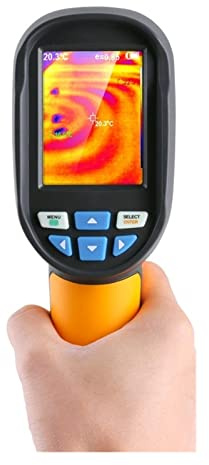 Termocamera professionale, Termocamera a infrarossi RX-350 Termocamera portatile Riscaldamento a pavimento Tubo Rilevamento elettronico Termocamera portatile HD Strumenti per la risoluzione dei proble