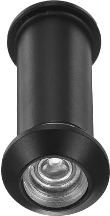 PATIKIL 1/2 Door Viewer Peephole 160-Degree Door Viewer Fits 1-3/8 to 2-3/8 Door Peep Hole for Home Office Hotel, Black
