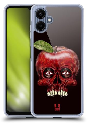 Head Case Designs Mela Teschi di Frutti Custodia in Gel [Protezione di Grado Militare] Compatibile con Samsung Galaxy A06 4G