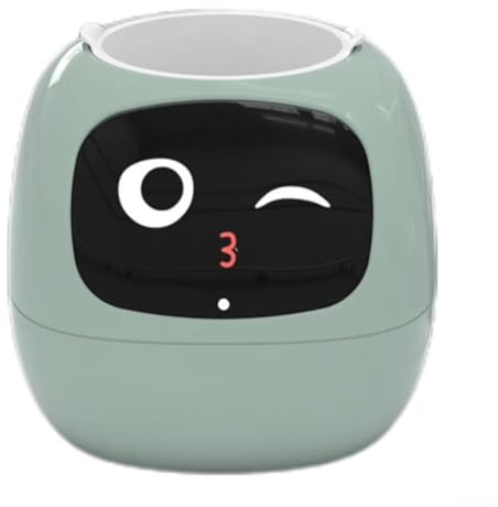 HOHOVYVY Macetero Con Inteligencia Artificial Y Sensores De Agua/Luz/Temperatura Para El Diseño De Interior (Verde)