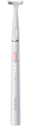 esavea esaflosser One Elektrische Zahnseide, Zahnzwischenraumreiniger, Alternative zu Zahnseide Sticks & Munddusche, erreicht Backenzähne mühelos, USB-C, 60 Tage Akku, 10 Aufsätze (Roségold-Weiß)