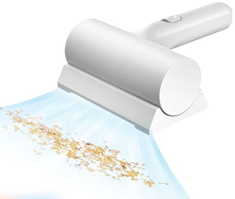 Aspirateur anti-acariens - Aspirateur matelas 22,2x8,2x16,9 cm | Capteur d'acariens ABS, fournitures de nettoyage, Machine pour lit, matelas, canapé, oreillers, affichage LED Intelligent, Vibration