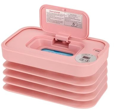 Baby Warmer Design compatto pieghevole Opzione tripla temperatura Sistemi di riscaldamento a umido per comodità di viaggio Impostazione della temperatura regolabile Riscaldatore bambino