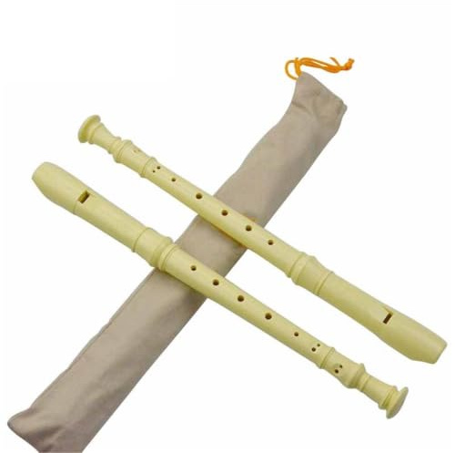 Blockflöjt 8 Håls G Typ Sopran Recorder Resin Enkelt Och Lätt Att Lära Sig