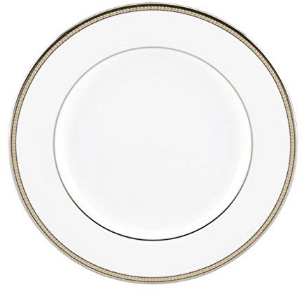 Kate Spade New York 792048 Sonora Knot - Plato para ensalada, porcelana, color negro