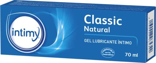 INTIMY - Gel Lubricante Classic Natural 70 ml - Compatible con Preservativos