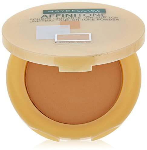 GEMEY MAYBELINE - Poudre Compact - Affinitone Unifiante - 17 ROSE BEIGE