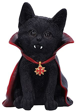 Nemesis Now Count Catula None Statue Multicolor Geschenke, Gothic, Katzen Standard