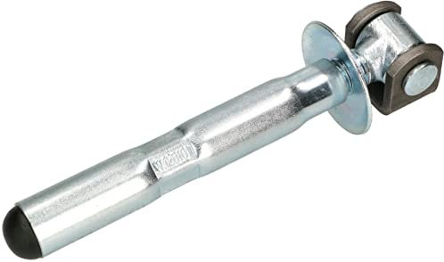 KOTARBAU® Charnière de portail réglable avec ancrage + rosace Idéal pour les charges lourdes chevilles chimiques galvanisées M16 Ø 21 mm