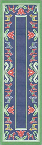 Ekelund - Tischläufer Dalatulpan 35x120 cm 100% Baumwolle