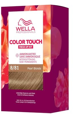 Color Touch Fresh-Up-Kit - Kit de coloration semi-permanente 8/81 Pearl Blonde - Blond Clair Perlé Cendré