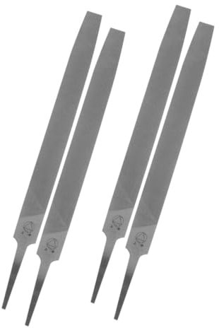 Hemobllo Rechteckige Feile Metall-axtfeile 4-teiliges Set Aus Gehärteten Stahlfeilen Zum Schärfen Von Äxten