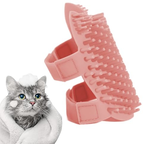 Rincón para Aseo de Gatos Cepillo Rascador de Esquina con Hierba Gatera | Herramienta De Rascado De Silicona Para Gatitos Patas De Muebles Sala De Estar