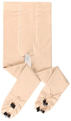 Leeonway Eiskunstlauf-Leggings,Eiskunstlauf Hose FüR MäDchen Damen,üBungs-Eislauf-Leggings FüR Kind,Bequem Und Eng Anliegend,Geeignet FüR Eislaufen,Eiskunstlauf