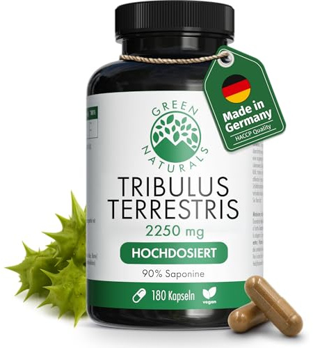 Green Naturals Tribulus Terrestris 2.250 mg – 90% saponine – 180 capsule