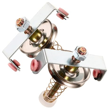 HIAKDOFT Tenditore a Molla in Acciaio Inox 2 Pezzi per Controllo Tensione Filato, Accessorio Tessile per Macchine da Telaio, Dispositivo di Regolazione Tensione per Uso Artigianale e Cucito