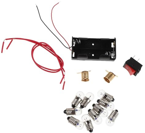 ibasenice Kit D'Expérimentation Électrique 4 Pièces Kit De Circuits pour Enfants