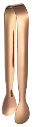 Steel Ice for Cube Clip Sugar Tongs for Ideal for Kitchen and Storage with Stainless and Steel Crafted from Stainless Long-Lasting use handling (Rose Gold)