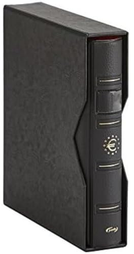 Pardo 152352 - Album de monedas 4 anillas, color negro