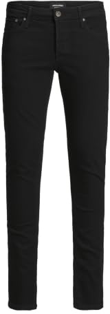 JACK & JONES Men's Jjiglenn Jjoriginal Am 816 Noos Jeans, Black, 32W / 32L