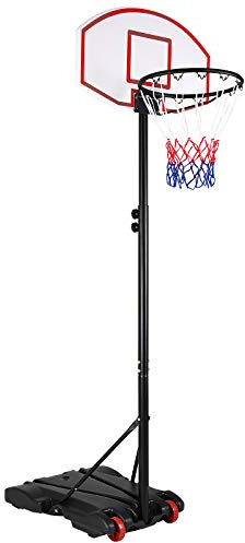 SPORTANA Basketballkorb 172-210 cm Ringhöhe verstellbar 30 kg Standfuß