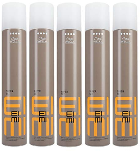5er Wella Professionals EIMI Super Set Haarspray Extra Strong Finishing Spray 500 ml