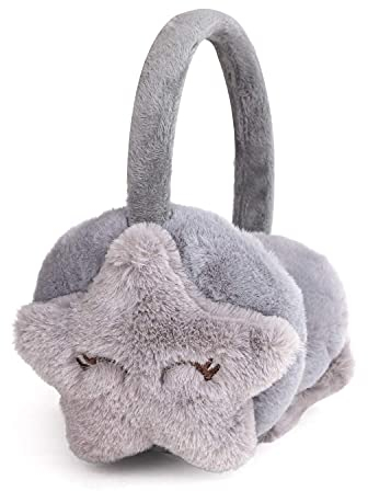 AfinderDE Plüsch Ohrenwärmer Winter Ohrenschützer Warm Weich Earmuffs Ski Laufen Radfahren Kälteschutz Kalte Ohrenschutz Ear Muffs für Damen Mädchen Kinder