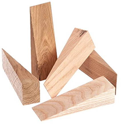 25 Holzkeile Keil Holzkeil Buche/Esche/Eiche 110x35x25mm