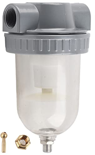 Filtro per Aria Compressa con Lubrificatore, Filtro Pneumatico per Compressore d'Aria - Prevenzione Polvere e Impermeabile, Accessori per QSL-10