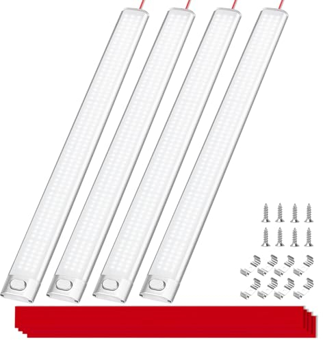 MERTTURM 168LED Innenbeleuchtung(40cm), 12V LED Beleuchtung Lampe 10W 1700LM, Auto Innenraumbeleuchtung Lichtleiste mit Schalter für Van Caravan Boot Küche LKW KFZ Wohnmobil