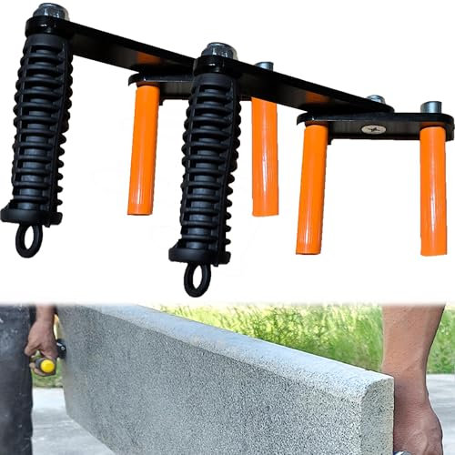 QSLKI 2x Sollevatore Di Piastre Porta Pannello, Supporto Per Piastre Con Maniglia, Sollevatore Per Pannelli Di Cartongesso, Piastra Ergonomica, Per Una Presa Sicura, Cartongesso, Gripper Panel Carrier