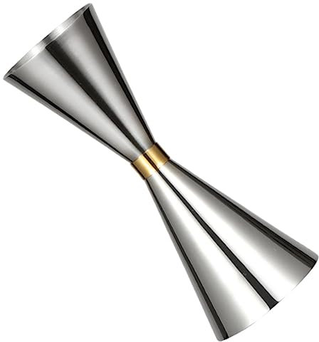 ASAKKURA 1stück Edelstahl Jigger Mit Cocktail-messgerät Für Barkeeper Doppelseitiger Messbecher Für Präzise Dosierung Für Bar Restaurant Und Zuhause