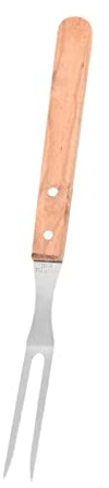 Fourchette de cuisson avec manche en bois pour barbecue grill cuisine Teriyaki