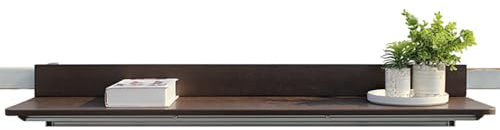 Mesa de balcón ajustable de aleación de aluminio, plegable, para jardín y patio, ahorro de espacio, 27 x 60 cm, mesa colgante, ideal para espacios pequeños