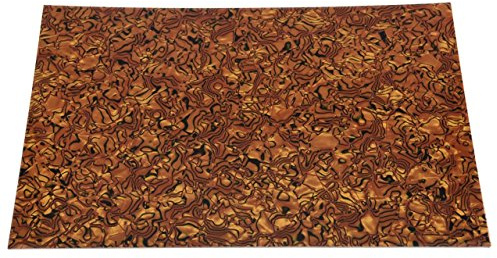 Dopro Uncut 11x17 DIY Blank Guitar Bass Pickguard Material Sheet Scratch Plate Material Sheet 29x43cm Tiger Stripe (Cut Your Own Pickguard)