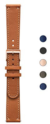 WITHINGS - Premium Lederarmband für ScanWatch, Steel HR, HR Sport, Move ECG, Move und Steel