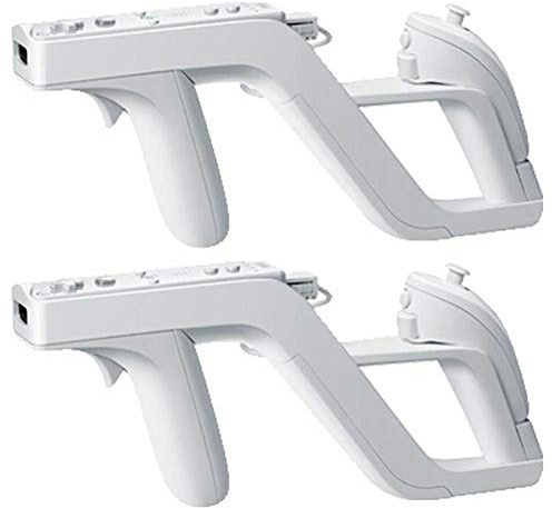 CaaWoo Wii Zapper Gun,Compatible avec Wii Remote et Nunchuck Controller