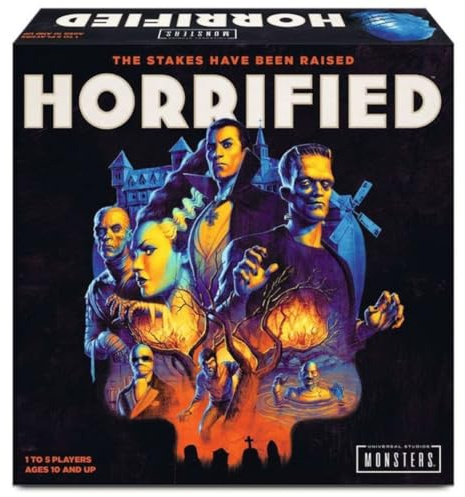 Ravensburger Horrified: Universal Monsters Immersive Strategy Board Game for Kids & Adults Age 10 Years Up - 1 to 5 Players